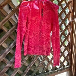 Billie Zip-up Fleece Hoodie Size Medium